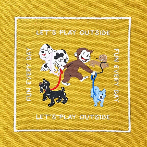 おさるのジョージ ウィズドッグス ランチバッグ