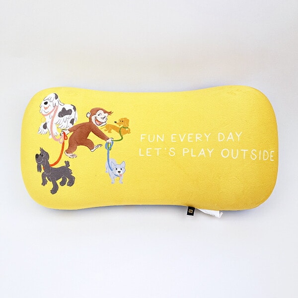 おさるのジョージ ハッピードッグ 腰あてクッション