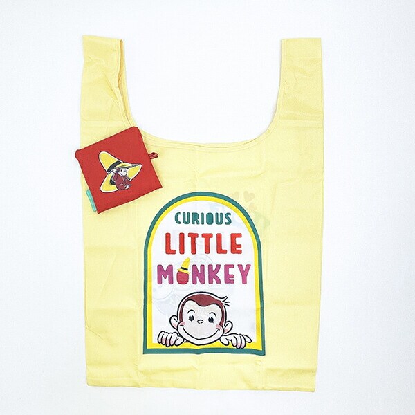 おさるのジョージ ひょっこりリトルモンキー エコバッグ