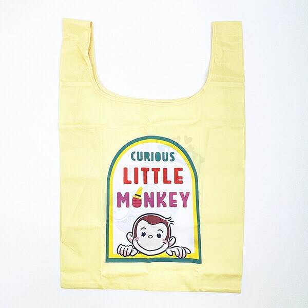 おさるのジョージ ひょっこりリトルモンキー エコバッグ