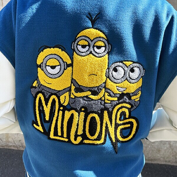 ディズニー ミニオン ストリートトリオ スタジャン L アパレル ユニセックス スカジャン キャラジャン