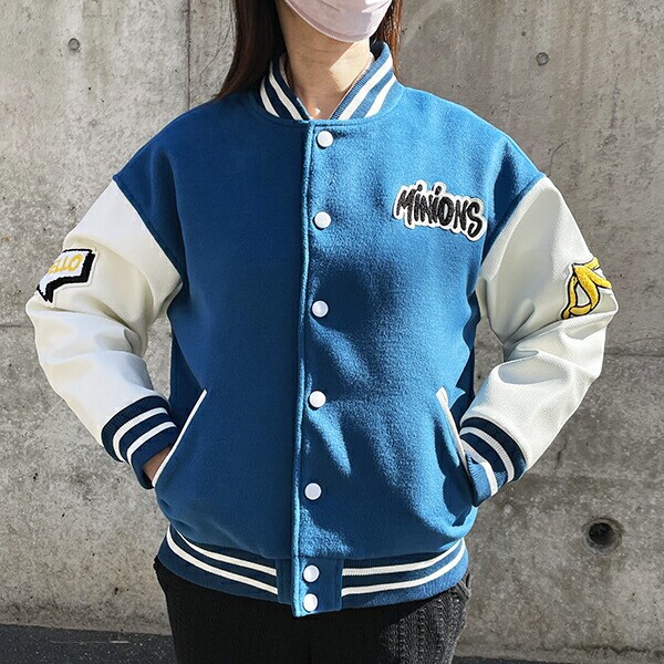 ディズニー ミニオン ストリートトリオ スタジャン L アパレル ユニセックス スカジャン キャラジャン
