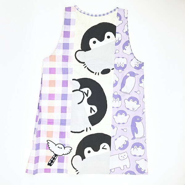 コウペンちゃん おまじない！ かっぽう着 (ラン型エプロン) エプロン タブリエ 幼稚園 保育園