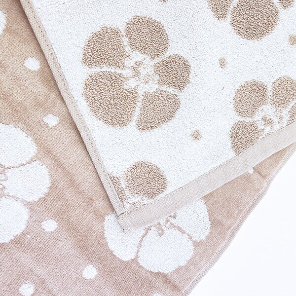 ミッフィー miffy フラワーパイル フェイスタオル