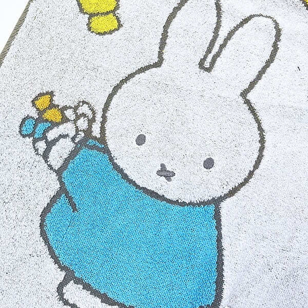 ミッフィー miffy キャラメル フェイスタオル
