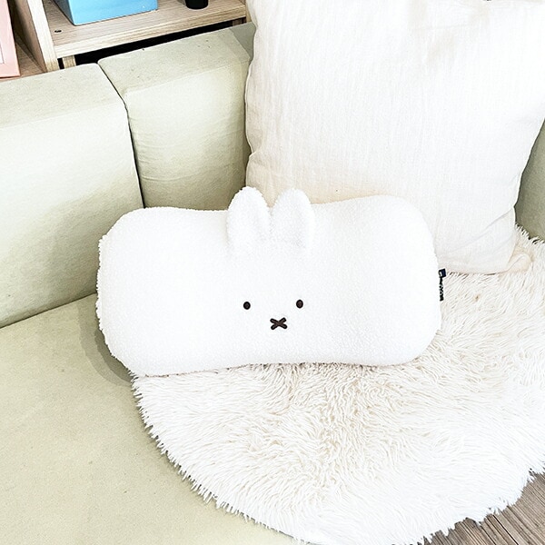 ミッフィー リラックスツール 腰あてクッション インテリア ホワイト miffy