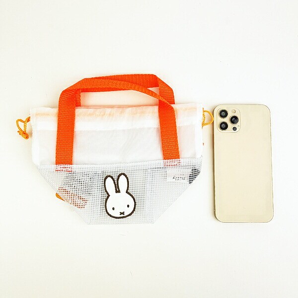 ミッフィー miffy ゴルフ メッシュポーチ