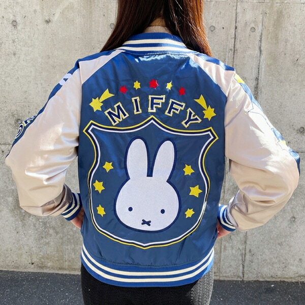 ミッフィー スターミッフィー スカジャン L アパレル ユニセックス miffy