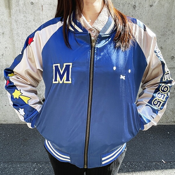 ミッフィー スターミッフィー スカジャン L アパレル ユニセックス miffy