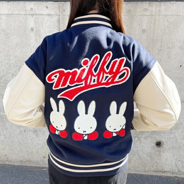 ミッフィー ストリートミッフィー スタジャン L アパレル ユニセックス miffy スカジャン キャラジャン