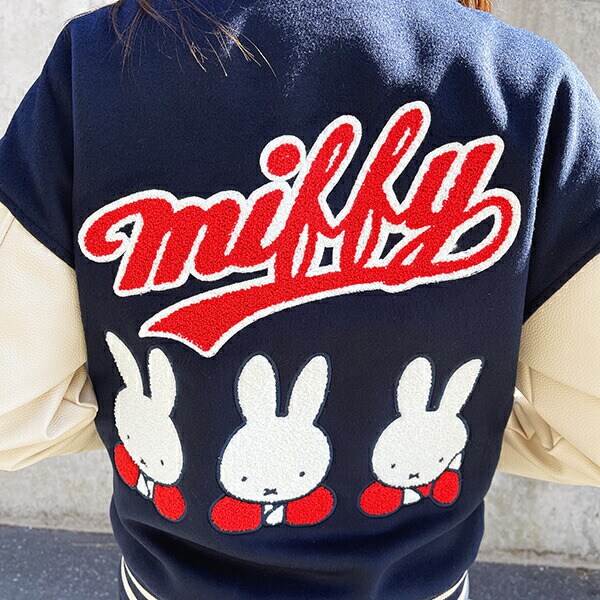 ミッフィー ストリートミッフィー スタジャン L アパレル ユニセックス miffy スカジャン キャラジャン