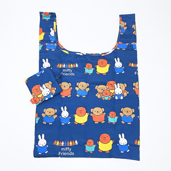ミッフィー miffy エコバッグ (お友達とパーティー)