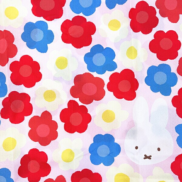 ミッフィー miffy エコバッグ (ミッフィーのお花畑)