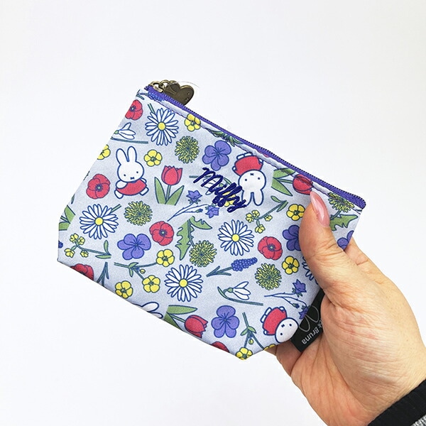 ミッフィー miffy ミニポーチ ブルーナフレグランス