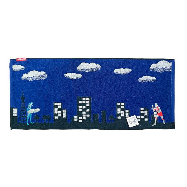 ウルトラマン 街を守るヒーロー フェイスタオル