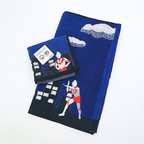 ウルトラマン 街を守るヒーロー フェイスタオル