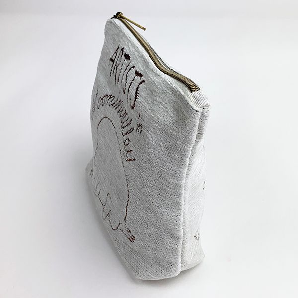 ムーミン ムーミン 「アーティストムーミン」 ポーチ ポーチ バッグ ケース 小物入れ ホワイト グッズ