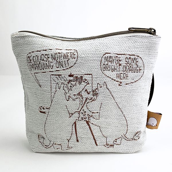 ムーミン ムーミン 「アーティストムーミン」 ポーチ ポーチ バッグ ケース 小物入れ ホワイト グッズ