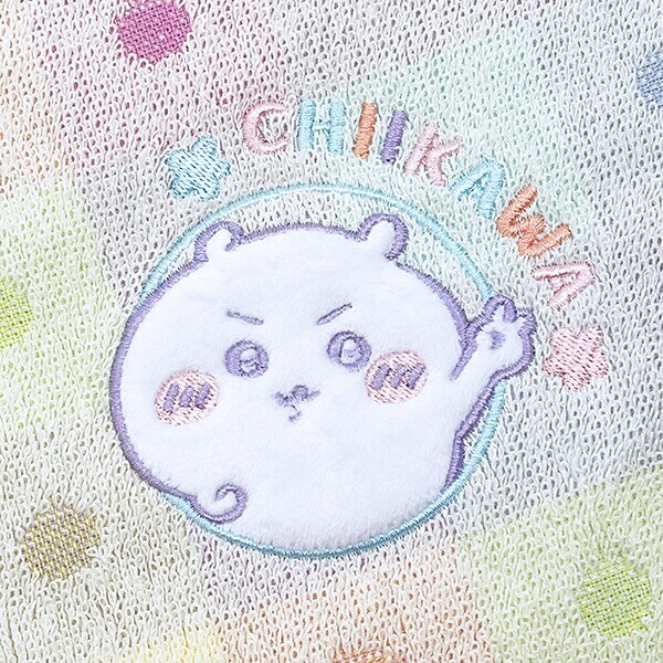 ちいかわ ループタオル パステルドットシャワー キッズ