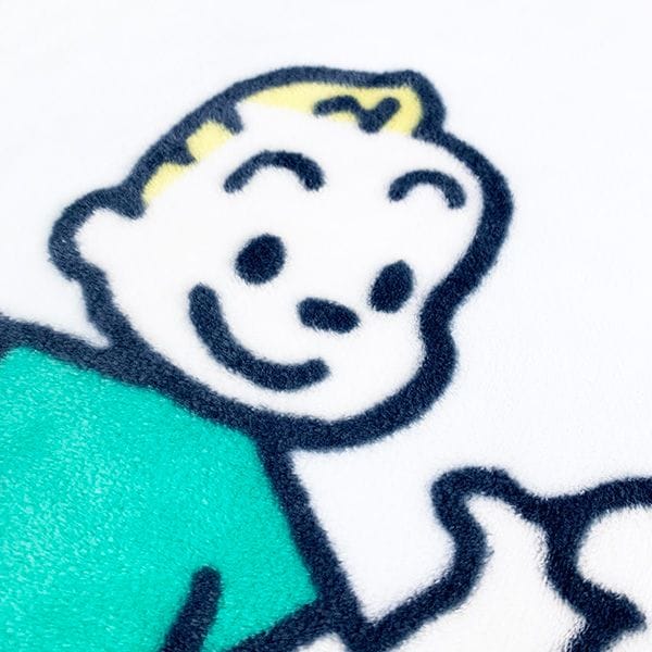 オサムグッズ OSAMU GOODS カラフルヴィンテージ ロングブランケット ひざ掛け インテリア ウィンター ホワイト