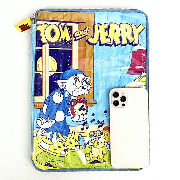 トムとジェリー アイムスリーピー タブレットケース ガジェットケース iPad