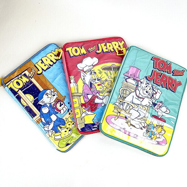 トムとジェリー アイムスリーピー タブレットケース ガジェットケース iPad