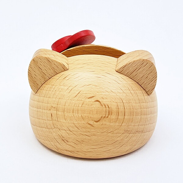 サンリオ ハローキティ ウッドスマホスタンド レッド スマホ用品