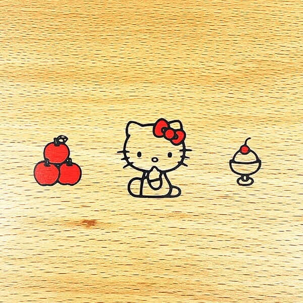 サンリオ ハローキティ ウッドトレー Sanrio