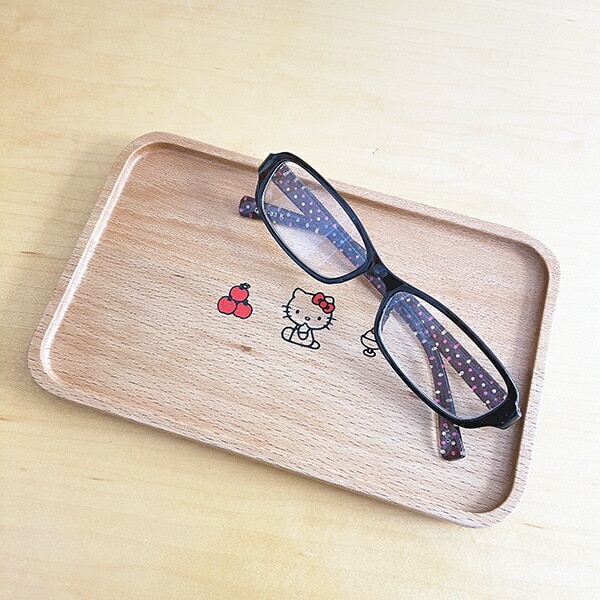 サンリオ ハローキティ ウッドトレー Sanrio