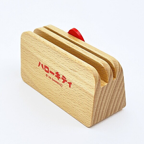 サンリオ ハローキティ ウッドメモスタンド レッド 文具 Sanrio