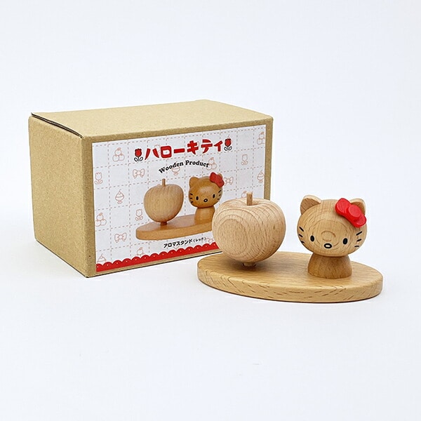 サンリオ ハローキティ ウッドアロマスタンド レッド Sanrio