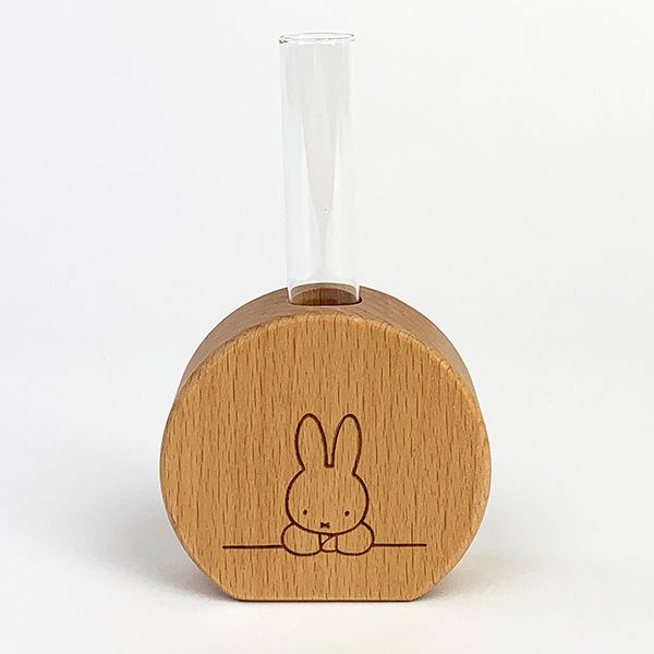 ミッフィー miffy グリーンインテリア(ラウンド) 一輪挿し