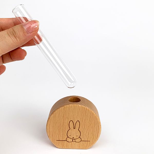 ミッフィー miffy グリーンインテリア(ラウンド) 一輪挿し