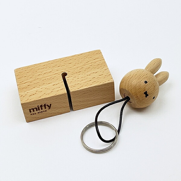 ミッフィー miffy ウッドキースタンド