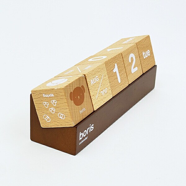 ミッフィー miffy ボリス ウッドカレンダー