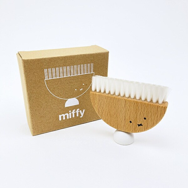 ミッフィー miffy ウッドデスクブラシ