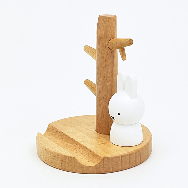 ミッフィー miffy ウッドドールスマートフォンスタンド スマホ用品