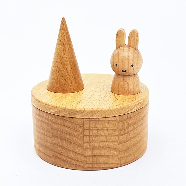 ミッフィー miffy ウッドリングホルダー アクセサリーケース