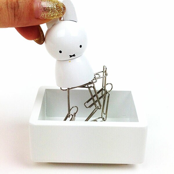 ミッフィー miffy ウッドクリップホルダー 文具