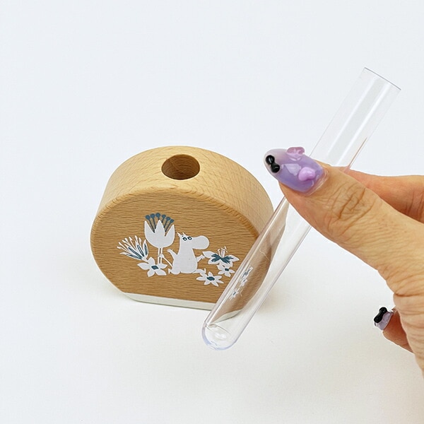 ムーミン グリーンインテリア 一輪挿し MOOMIN