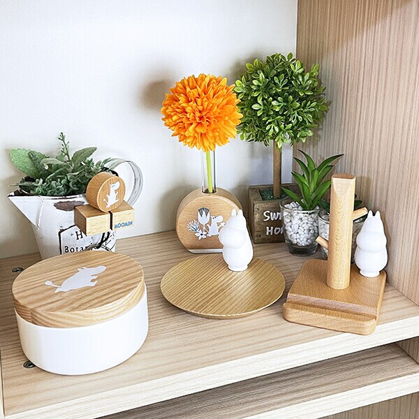 ムーミン グリーンインテリア 一輪挿し MOOMIN