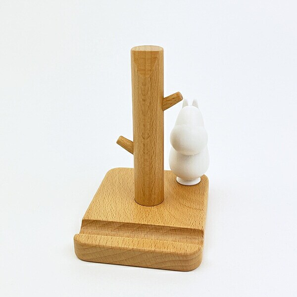 ムーミン ウッドスマホスタンド スマホ用品