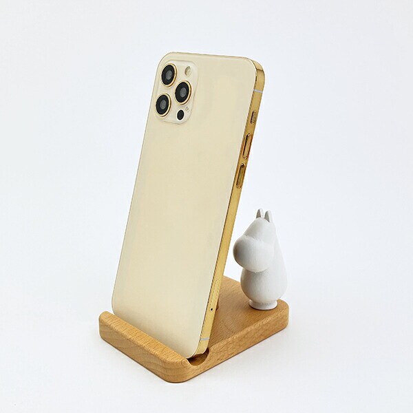 ムーミン ウッドスマホスタンド スマホ用品