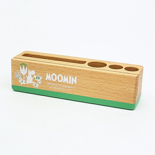 ムーミン ウッドデスクスタンド ペンスタンド 文具 MOOMIN