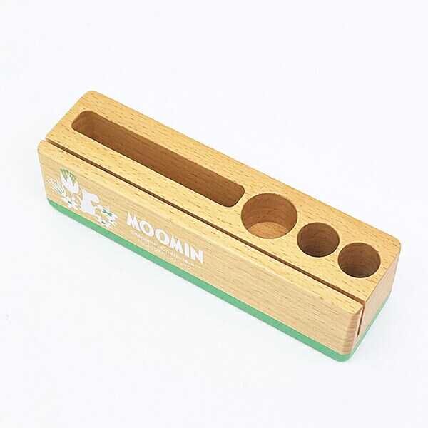 ムーミン ウッドデスクスタンド ペンスタンド 文具 MOOMIN