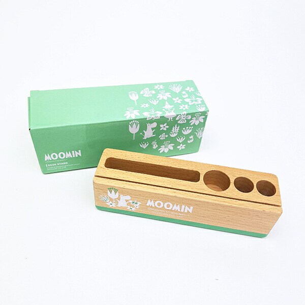ムーミン ウッドデスクスタンド ペンスタンド 文具 MOOMIN