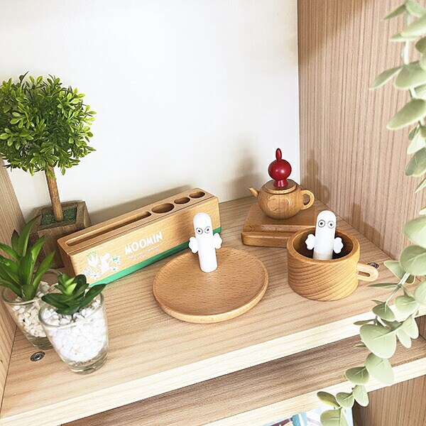 ムーミン ウッドデスクスタンド ペンスタンド 文具 MOOMIN