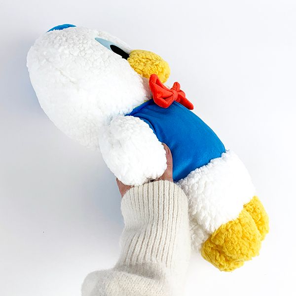 ディズニー ドナルドダック もふらっと クッションぬいぐるみ disney ドナルド ベビー ブルー グッズ(mcd)