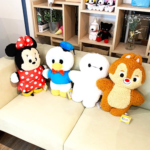 ディズニー ドナルドダック もふらっと クッションぬいぐるみ disney ドナルド ベビー ブルー グッズ(mcd)