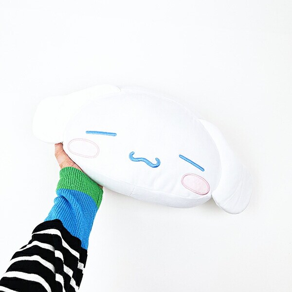 サンリオ シナモロール もっちりフェイスミニクッション シナモン Sanrio